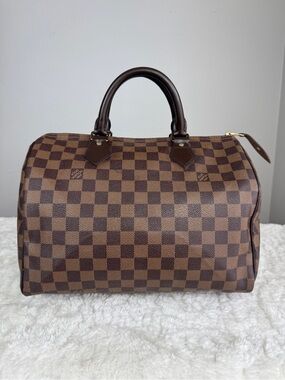 Louis Vuitton Speedy 30 Brown Damier Ebene 2011